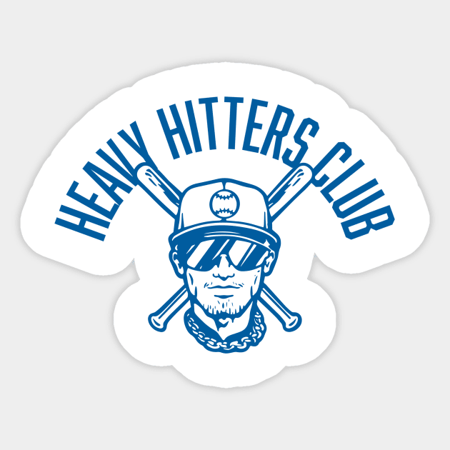 Heavy Hitters Club Sticker by Throwzack